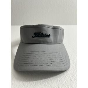 Titleist Footjoy ProV1 FJ Gray Golf Visor Cap Hat Adjustable Strap NWT
